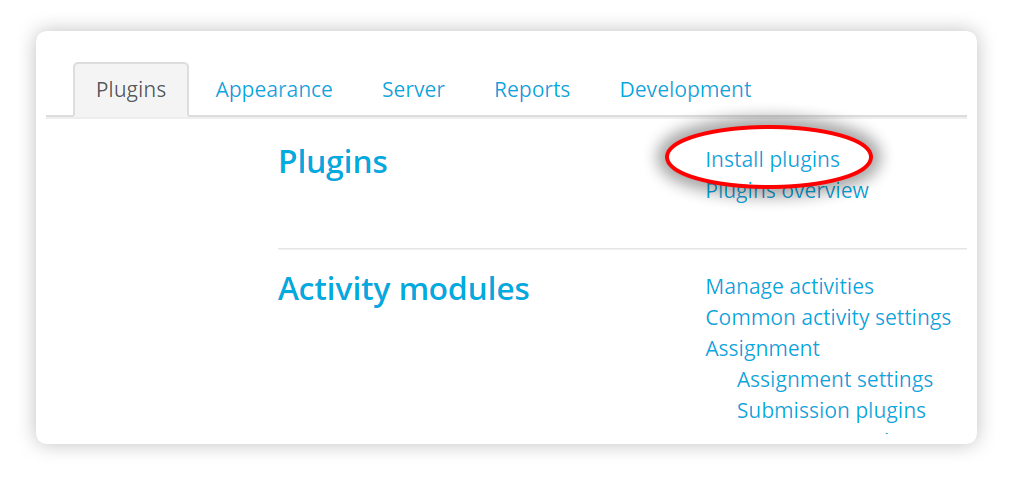 Plugins Plugins