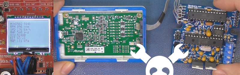 OBDII to Speed Pulse: Atmel ICE