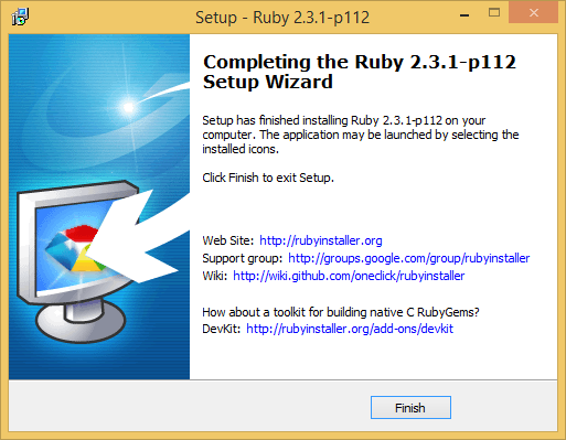 Install Ruby on Window
