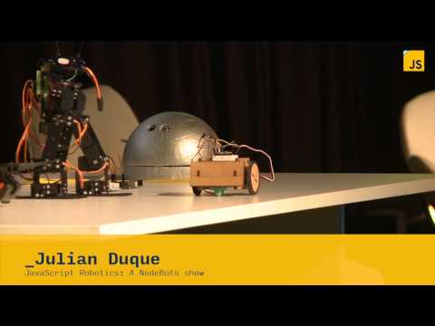 Video preview for JavaScript Robotics: A NodeBots show