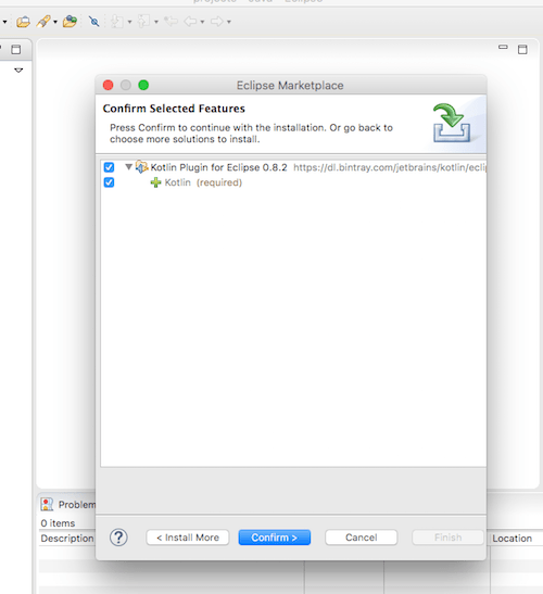 Tutorialwing Confirm kotlin plugin install