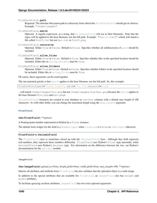 Django Documentation