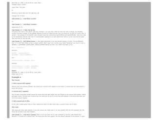 November 01, 2006, at 06:45 PM by Carlyn Maw -
Changed lines 3-4 from:

Carlyn Maw, Tom Igoe

to:

Started by Carlyn Maw and Tom Igoe Nov, 06

Changed line 73 from:

Code Sample 2.1 – Dual Binary Counters

to:

Code Sample 2.1 – Dual Binary Counters

Added lines 75-97:

Code Sample 2.2 – 2 Byte One By One
Comparing this code to the similar code from Example 1 you see that a little bit more has had to change. The blinkAll()
function has been changed to the blinkAll_2Bytes() function to reflect the fact that now there are 16 LEDs to control. Also, in
version 1 the pulsings of the latchPin were situated inside the subfunctions lightShiftPinA and lightShiftPinB(). Here they need
to be moved back into the main loop to accommodate needing to run each subfunction twice in a row, once for the green
LEDs and once for the red ones.

Code Sample 2.3 - Dual Defined Arrays 2.3 also takes advantage of the new blinkAll_2bytes() function. Its big difference
from 1.3 is only that instead of just a single variable called “data” and a single array called “dataArray” you have to have a
dataRED, a dataGREEN, dataArrayRED, dataArrayGREEN defined up front. This means that later on line

data = dataArray[j];

becomes

dataRED = dataArrayRED[j];
dataGREEN = dataArrayGREEN[j];

and

shiftOut(dataPin, clockPin, data);

becomes

shiftOut(dataPin, clockPin, dataGREEN);
shiftOut(dataPin, clockPin, dataRED);

Restore
November 01, 2006, at 06:41 PM by Carlyn Maw -
Added lines 53-74:

Example 2
The Circuit

1. Add a second shift register.

Starting from the previous example, you should put a second shift register on the board. It should have the same leads to
power and ground.

2. Connect the 2 registers.

Two of these connections simply extend the same clock and latch signal from the Arduino to the second shift register (yellow
and green wires). The blue wire is going from the serial out pin (pin 9) of the first shift register to the serial data input (pin
14) of the second register.

3. Add a second set of LEDs.

In this case I added green ones so when reading the code it is clear which byte is going to which set of LEDs

The Code

Here again are three code samples. If you are curious, you might want to try the samples from the first example with this
circuit set up just to see what happens.

Code Sample 2.1 – Dual Binary Counters There is only one extra line of code compared to the first code sample from
Example 1. It sends out a second byte. This forces the first shift register, the one directly attached to the Arduino, to pass
 
