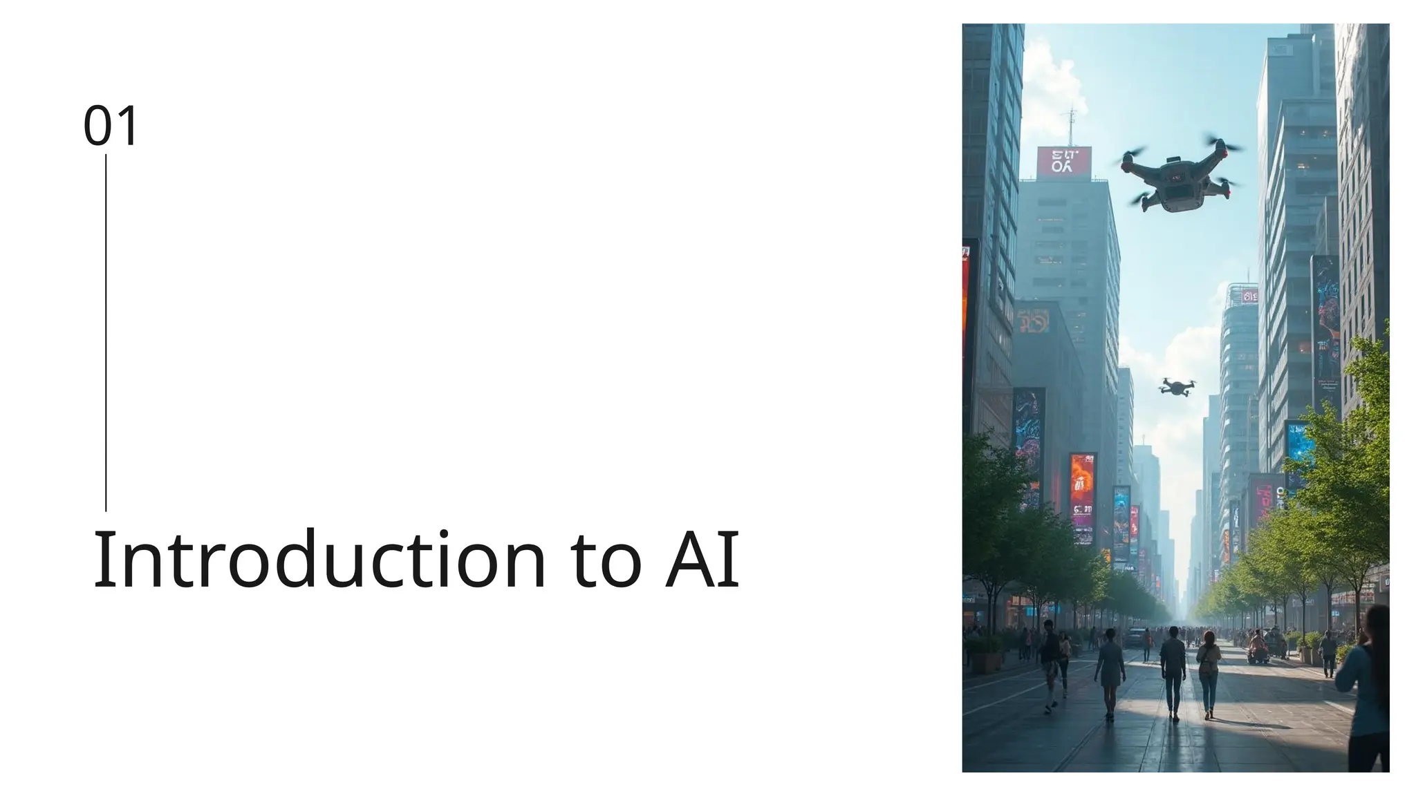 Introduction to AI
01
 