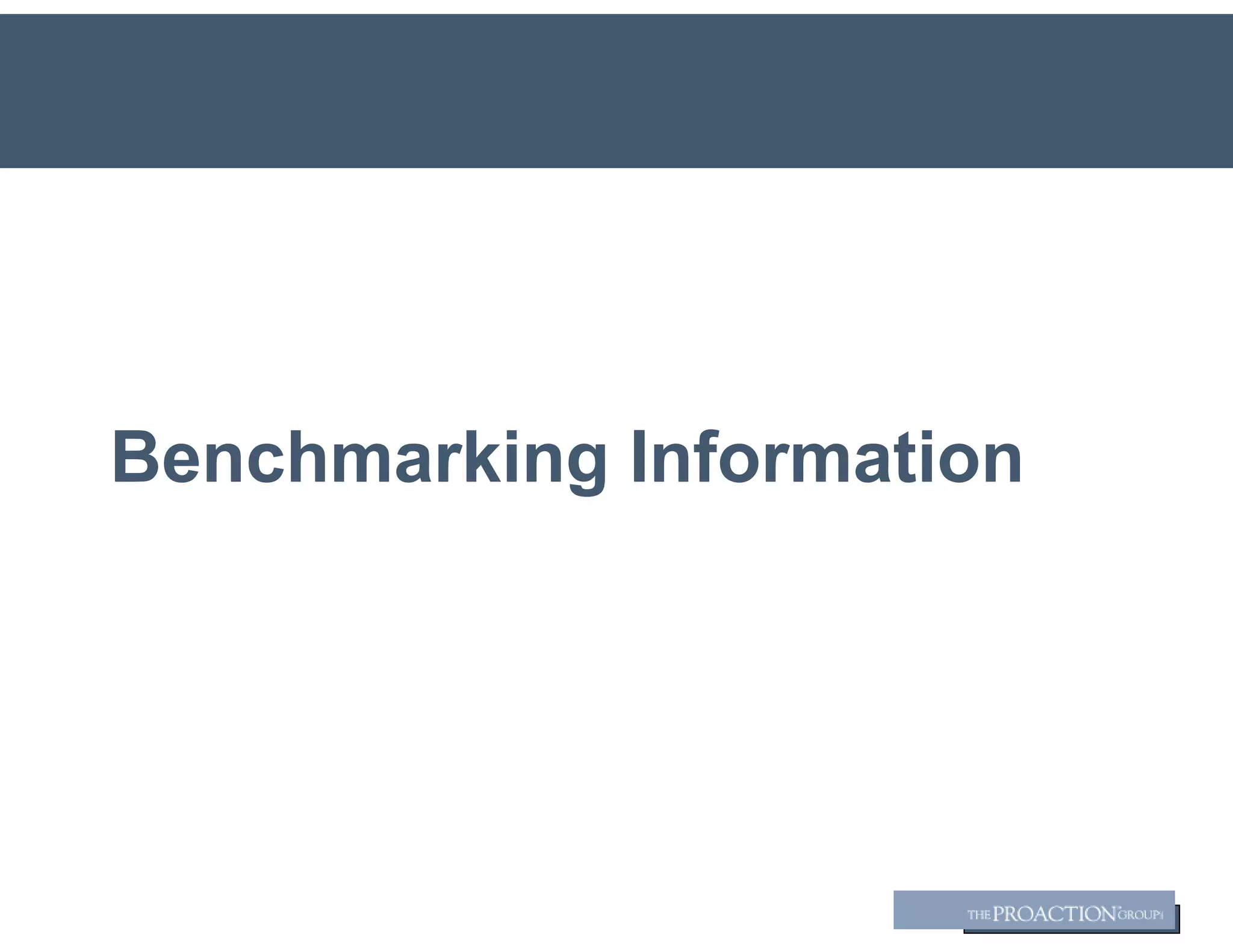 Benchmarking Information
 