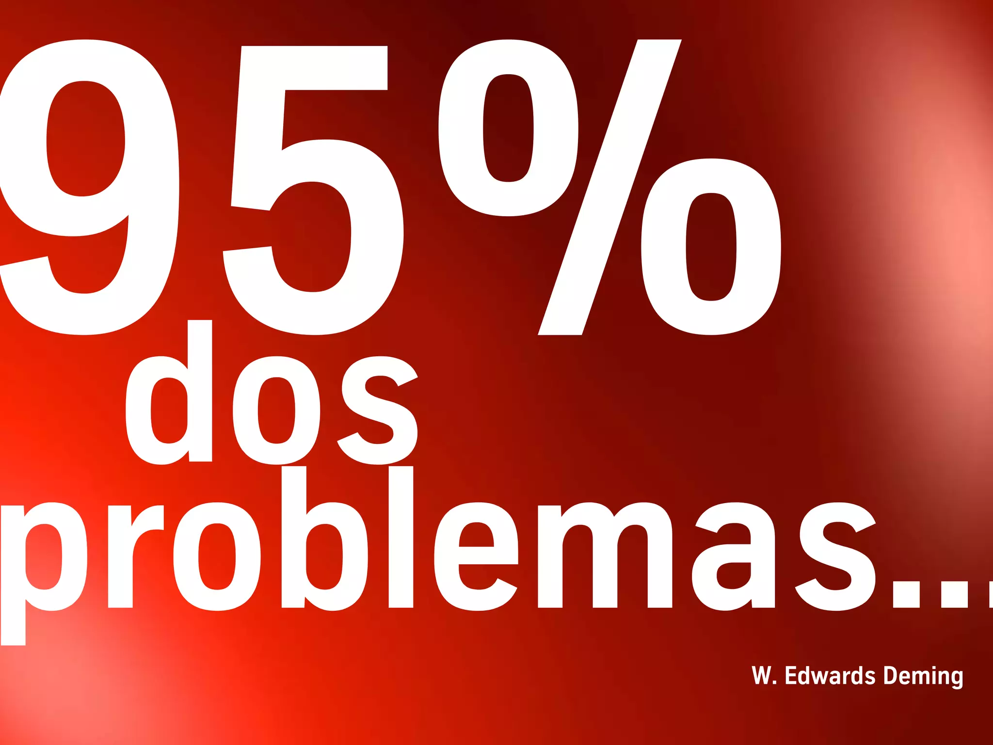 W. Edwards Deming
 