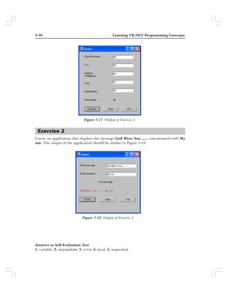 Learning VB.NET Programming Concepts