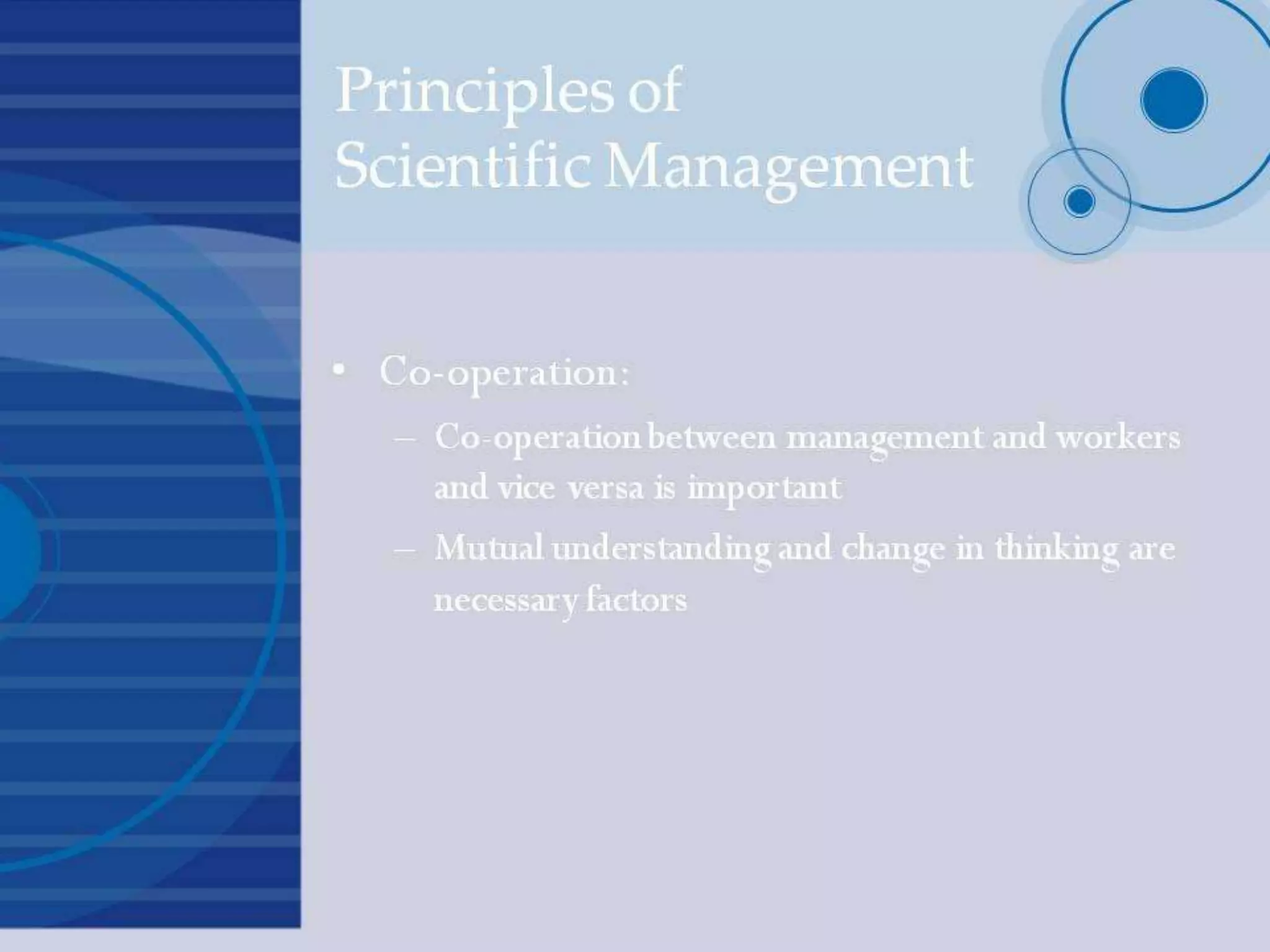 Development of management thought