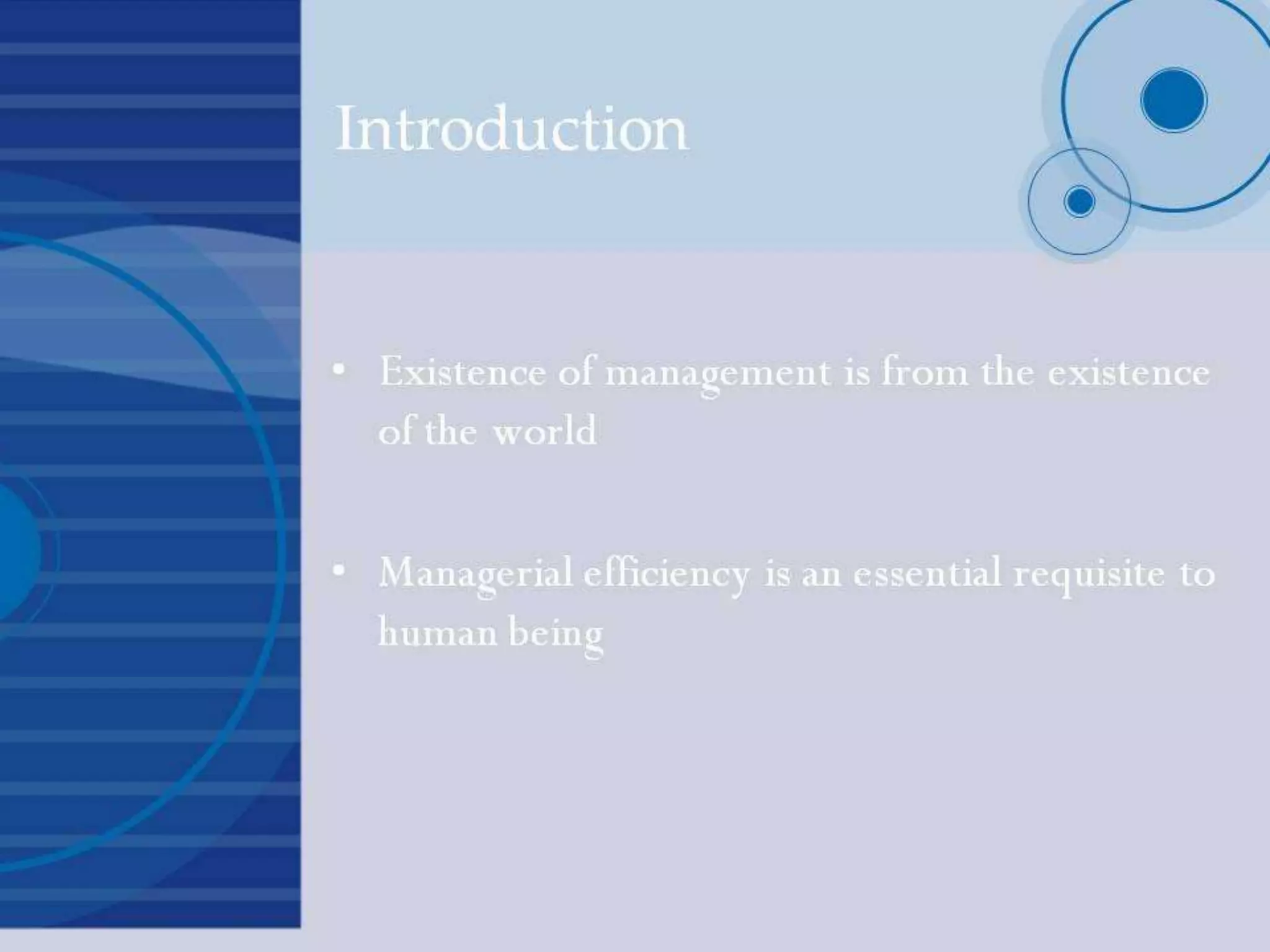 Development of management thought