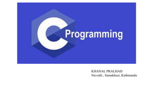 KHANAL PRALHAD
Navodit , Samakhusi, Kathmandu
 