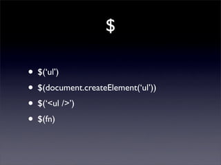 DOM Scripting Toolkit - jQuery
