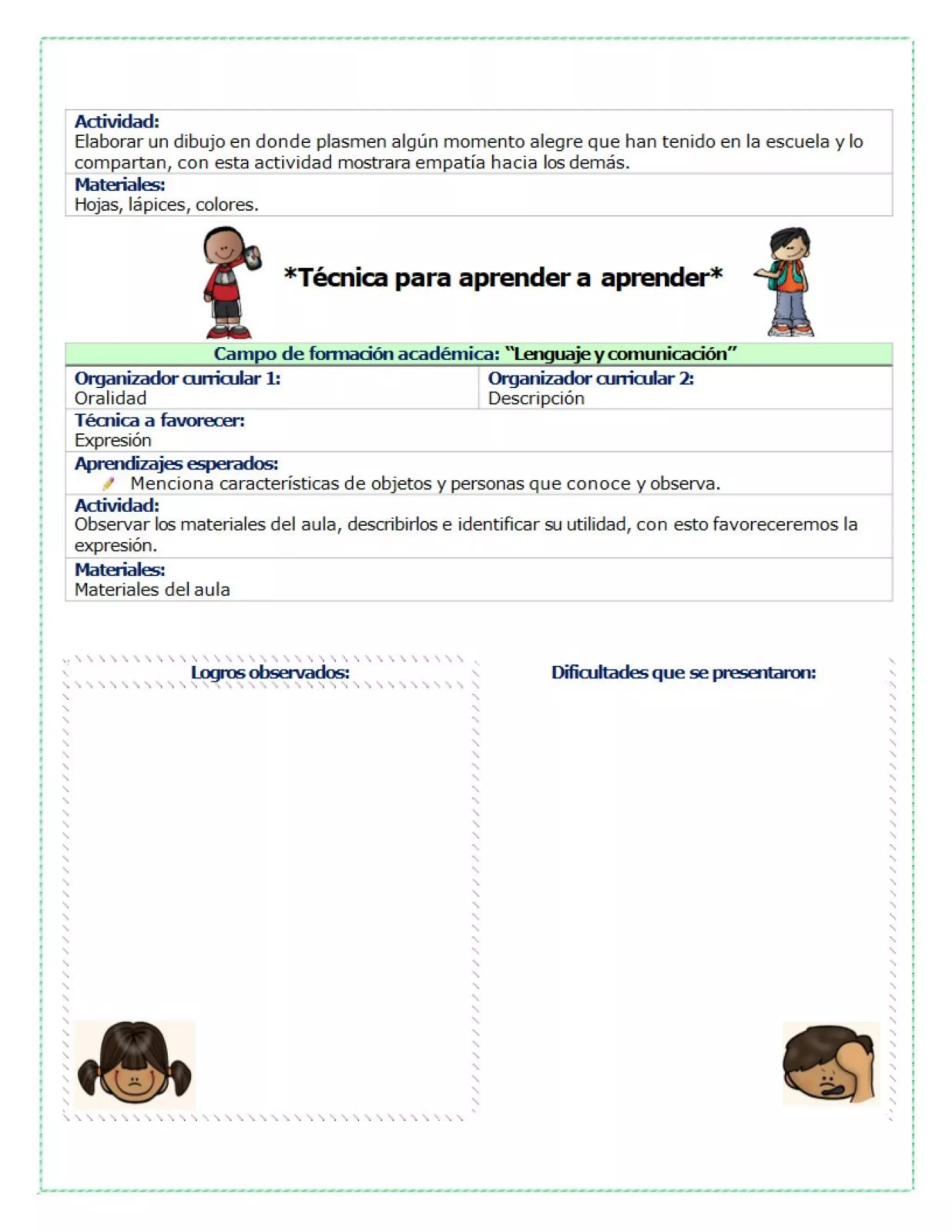 Ejemplo planeacion preescolar nuevo modelo educarivo