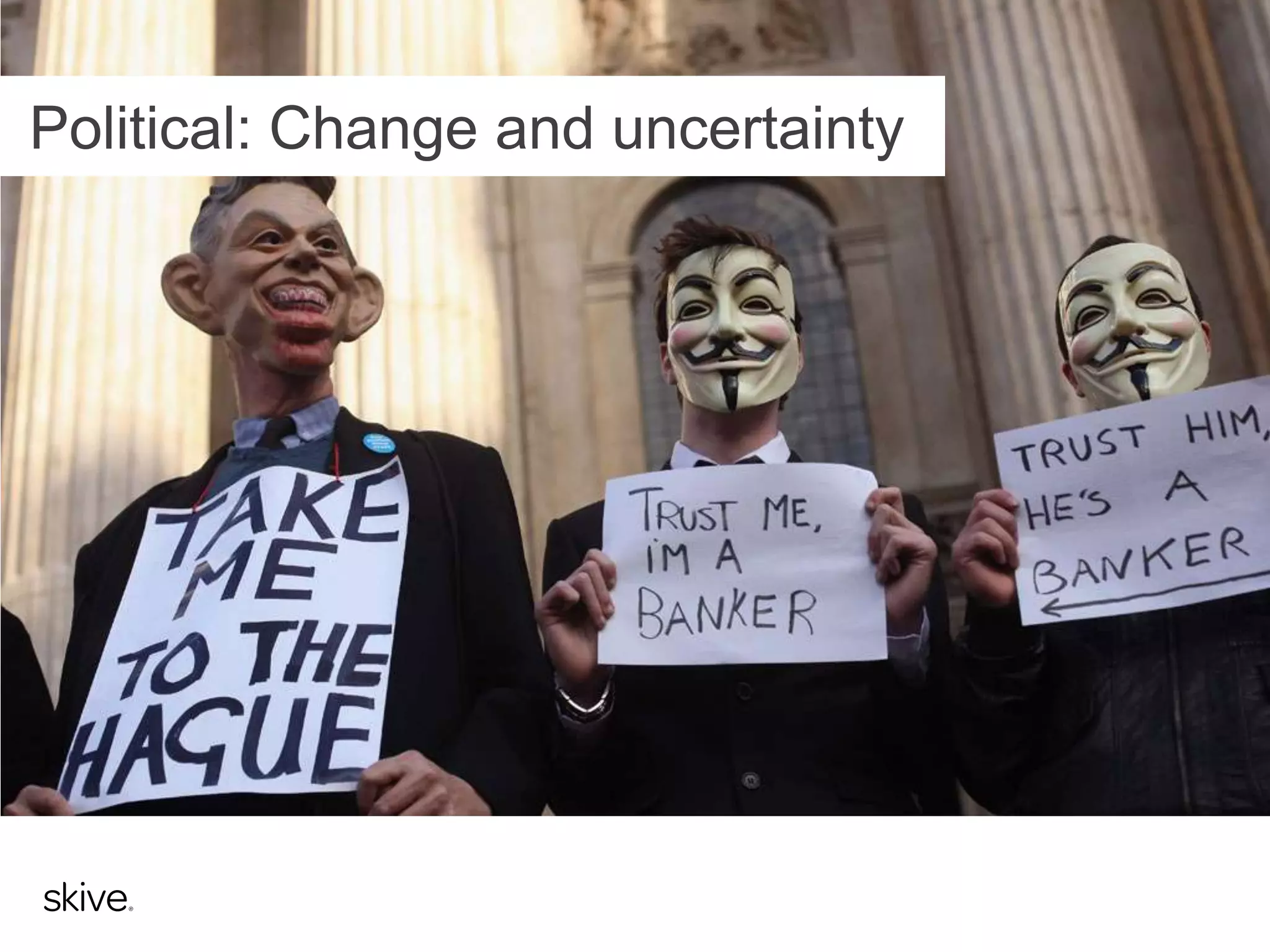 Political: Change and uncertainty
 