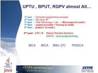 system, etc.  CETPA: The Missing Link !! We are bridging this gap since 2002.