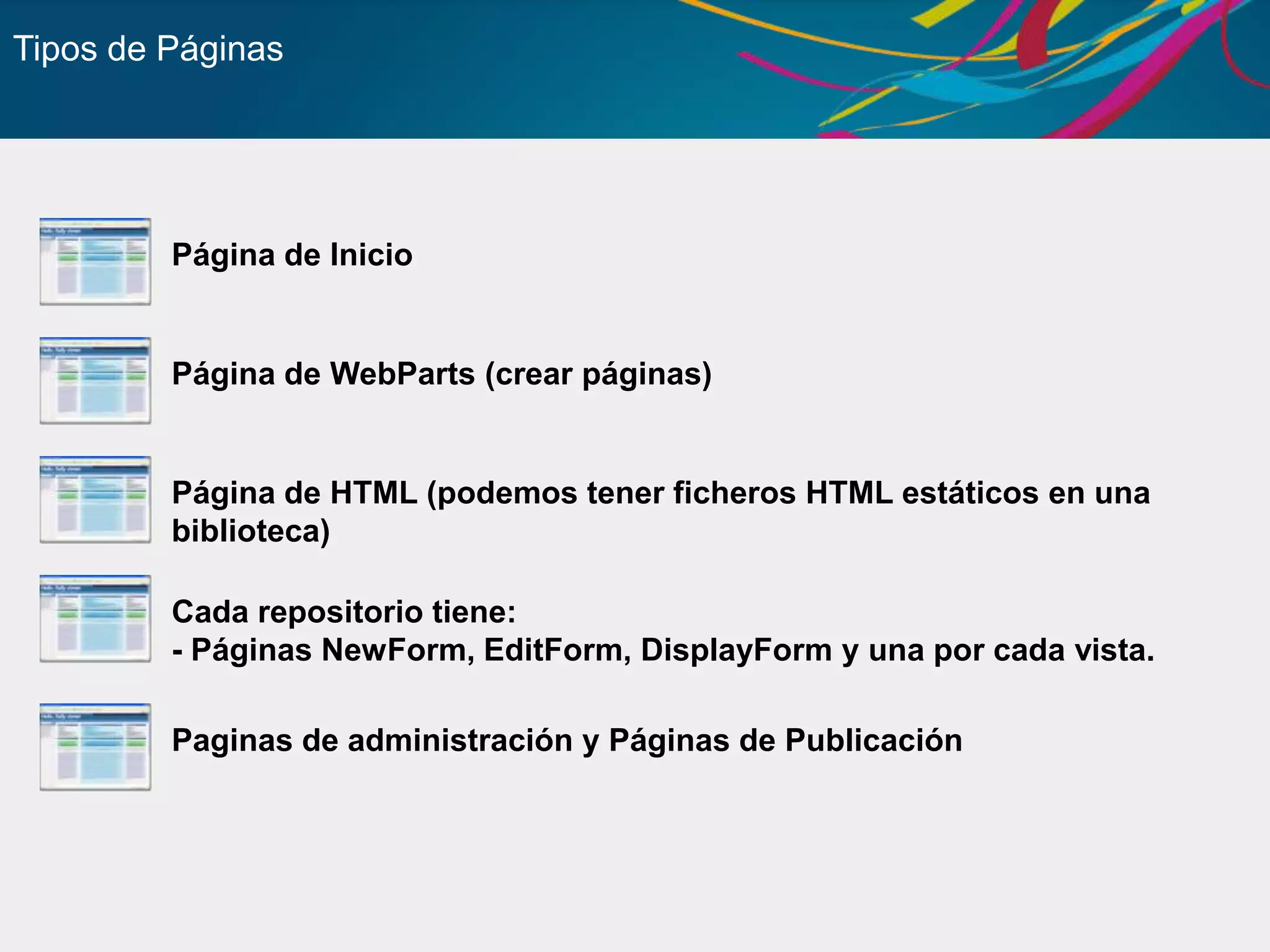 Elementos para componer soluciones