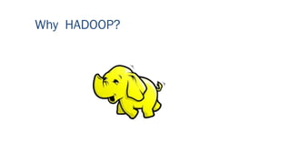 Why HADOOP?
23
 