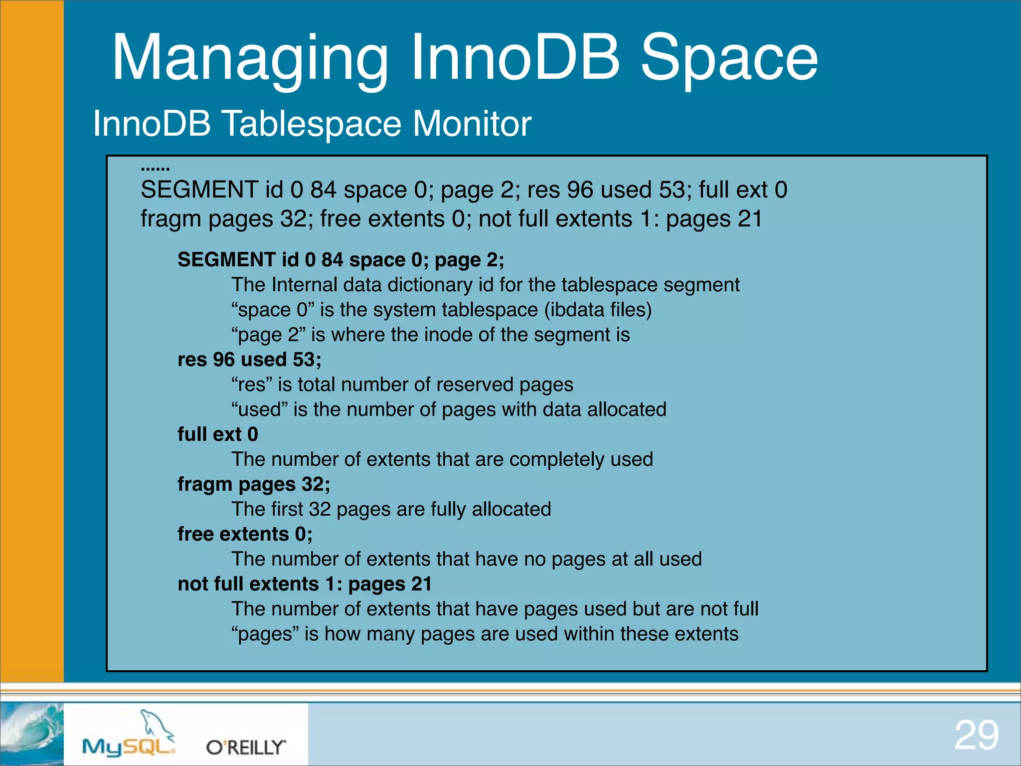 MySQL for Oracle DBAs