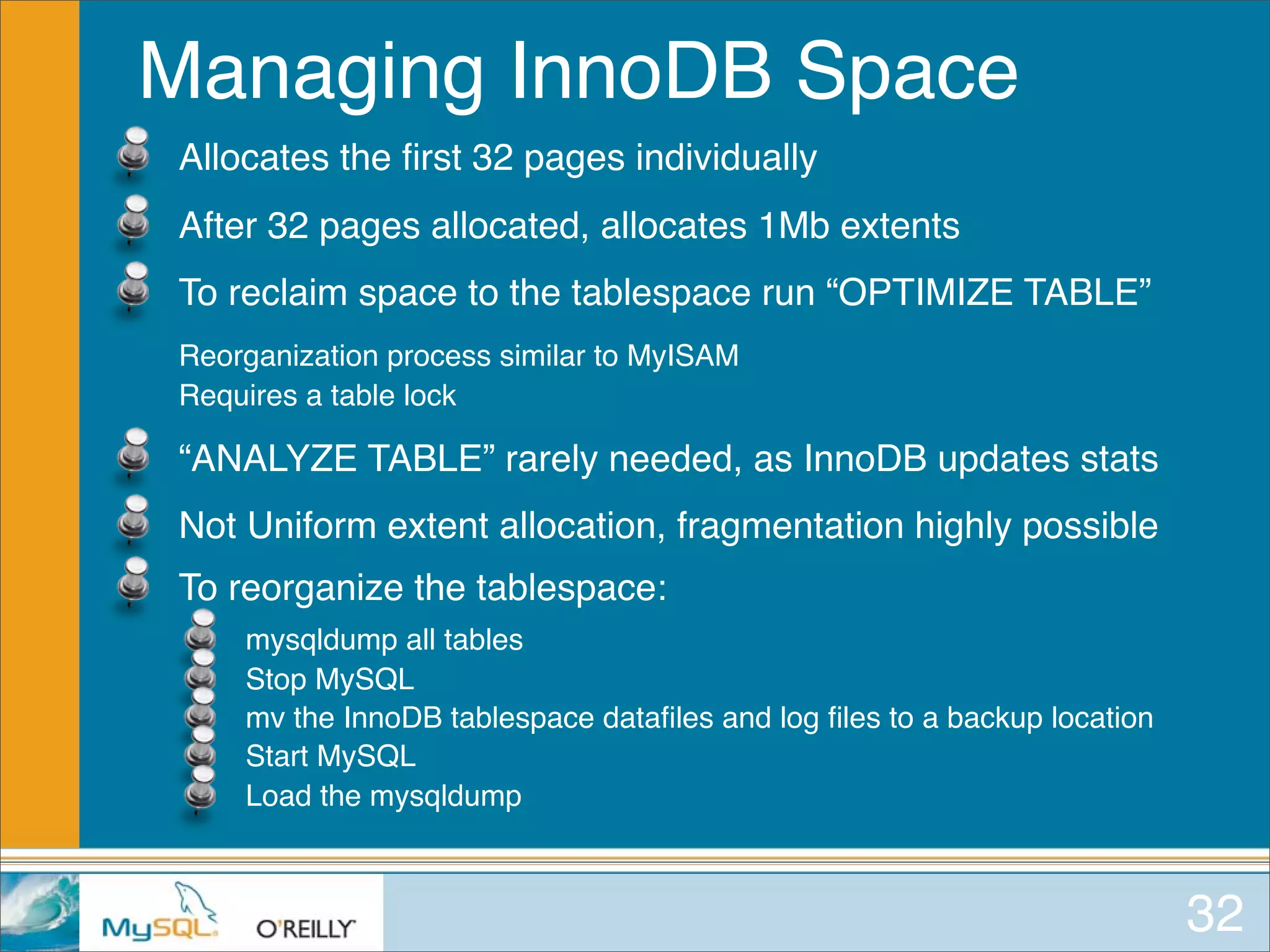 MySQL for Oracle DBAs