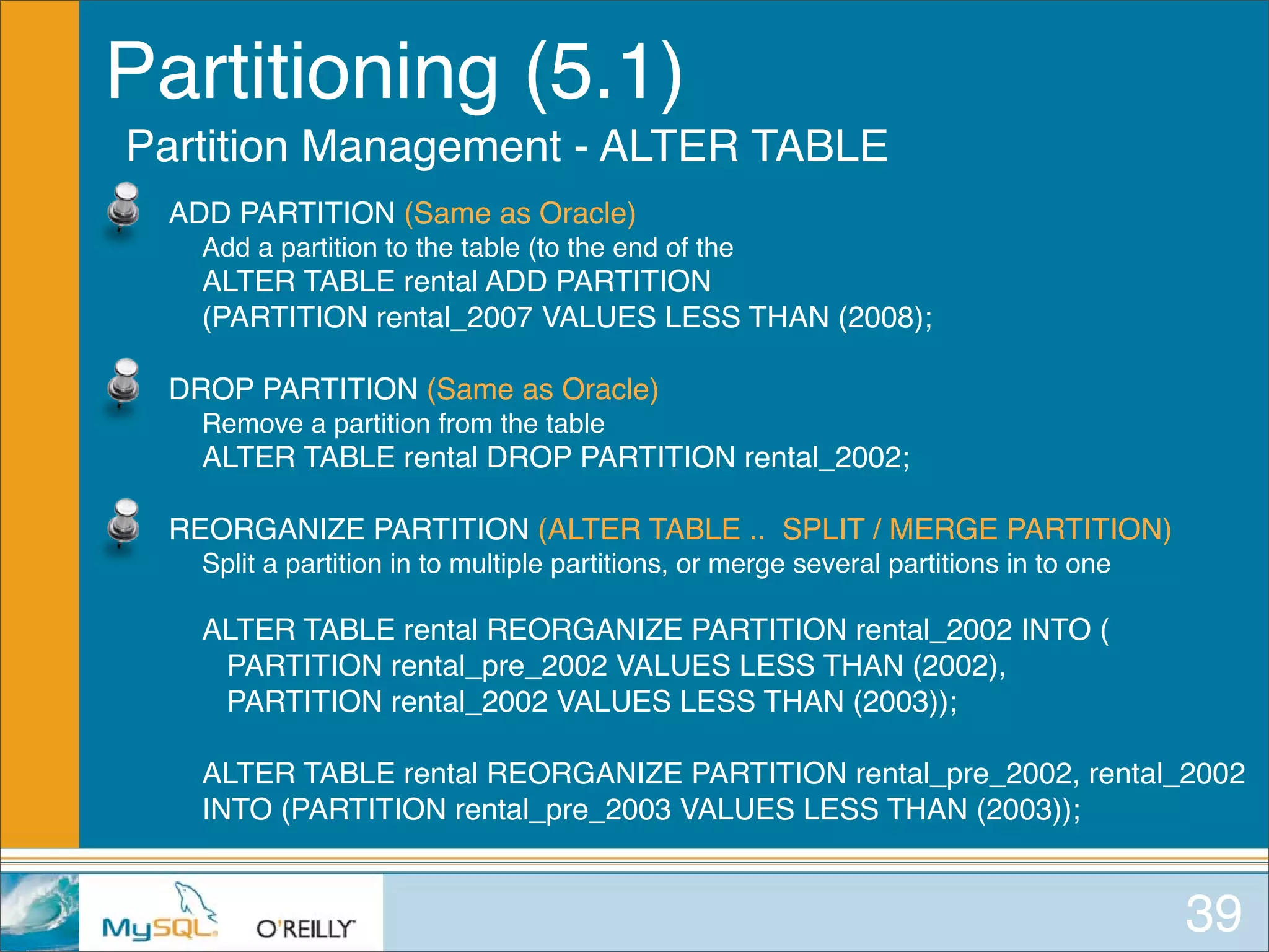 MySQL for Oracle DBAs