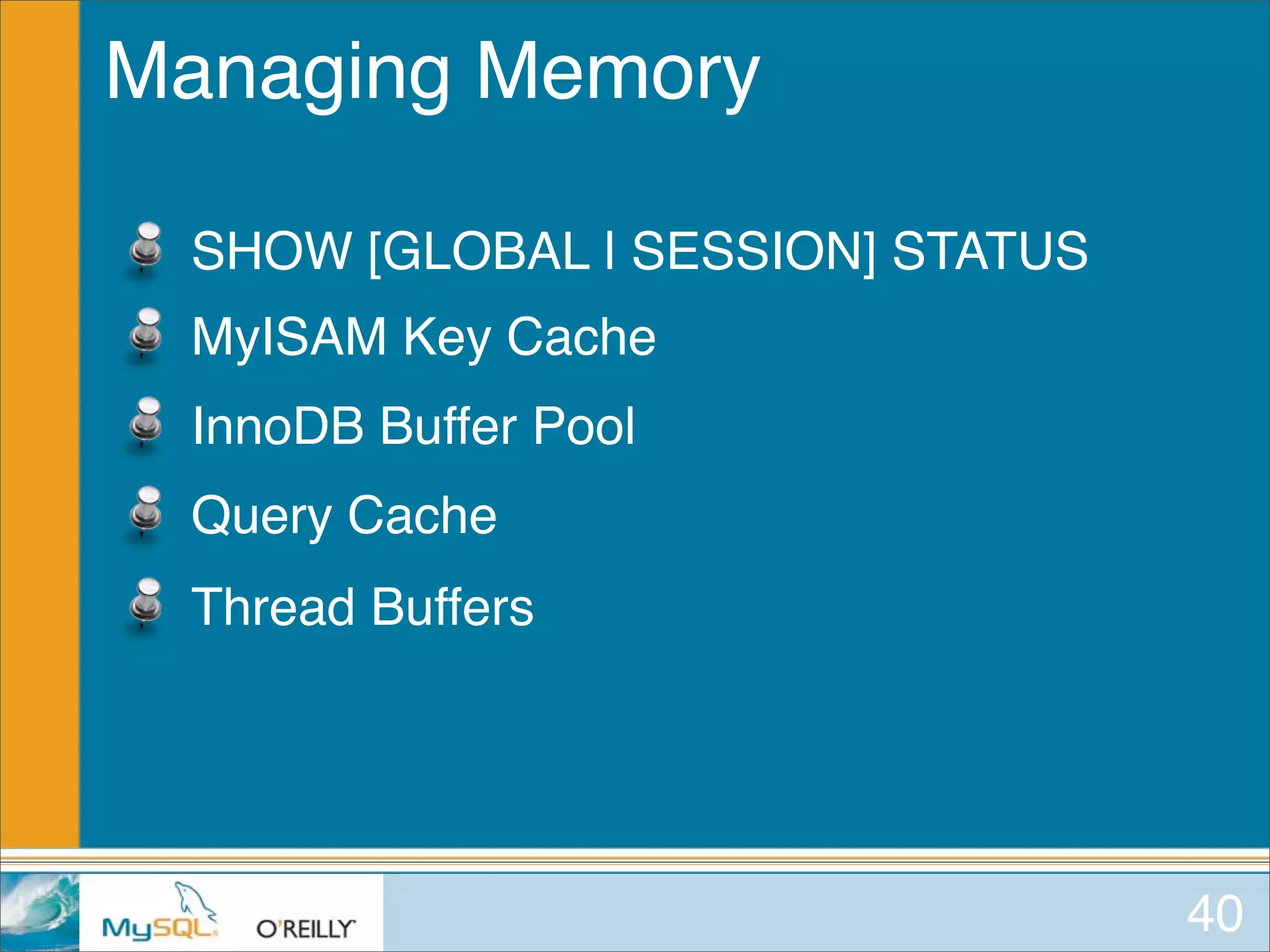 MySQL for Oracle DBAs