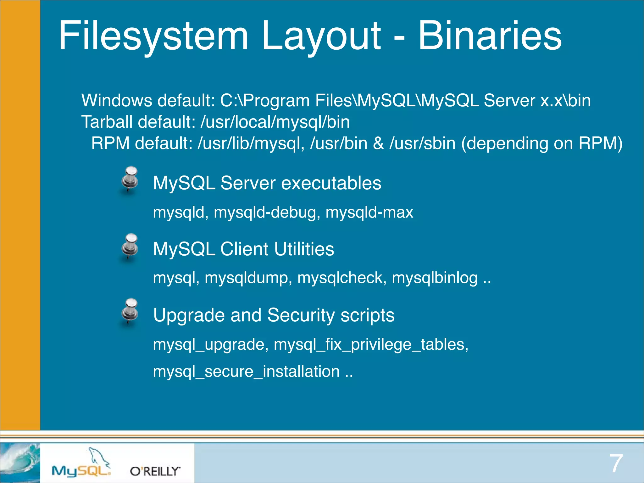 MySQL for Oracle DBAs