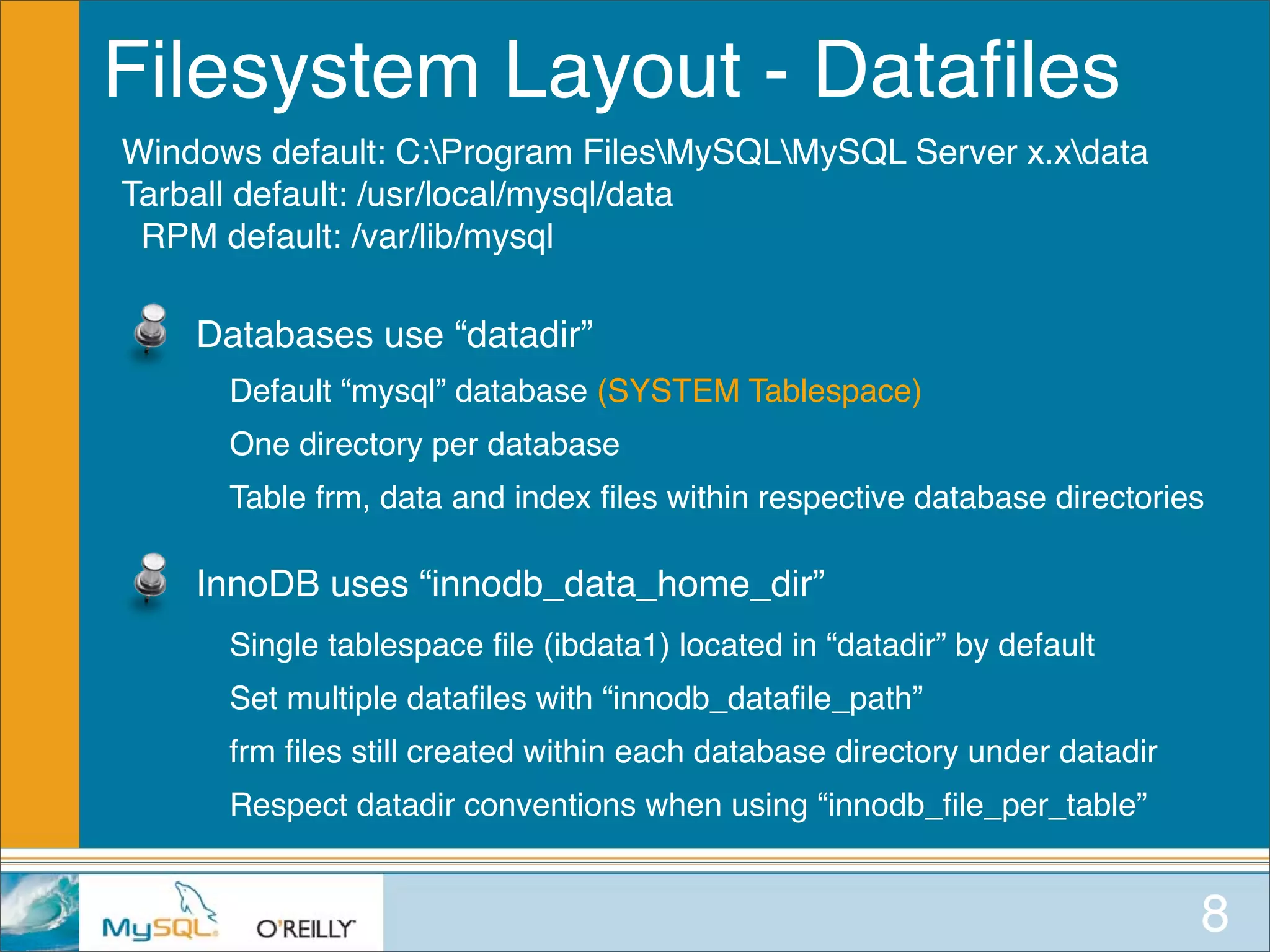 MySQL for Oracle DBAs