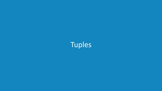 www.edureka.co/pythonEDUREKA PYTHON CERTIFICATION TRAINING
Tuples
 