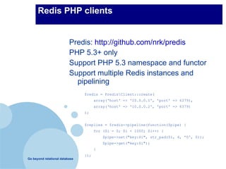 PHP Database scalability is hard Struggling with SMP: MySQL 