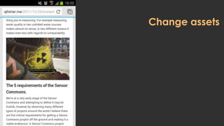 Change assets
 
