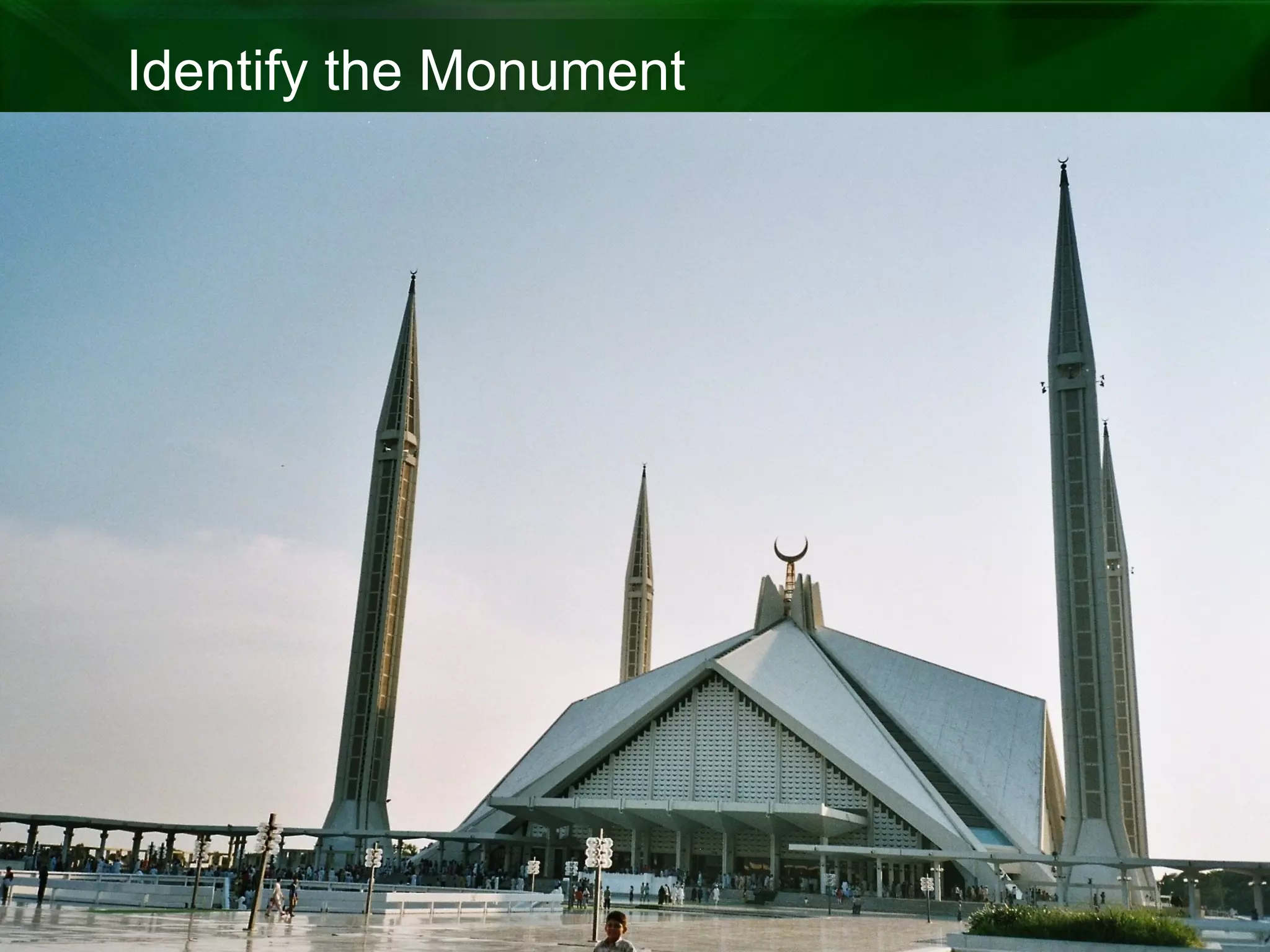 Identify the Monument 