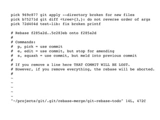 Smacking Git Around   Advanced Git Tricks