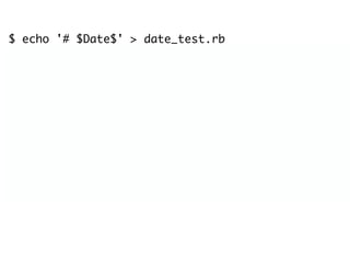 Smacking Git Around   Advanced Git Tricks