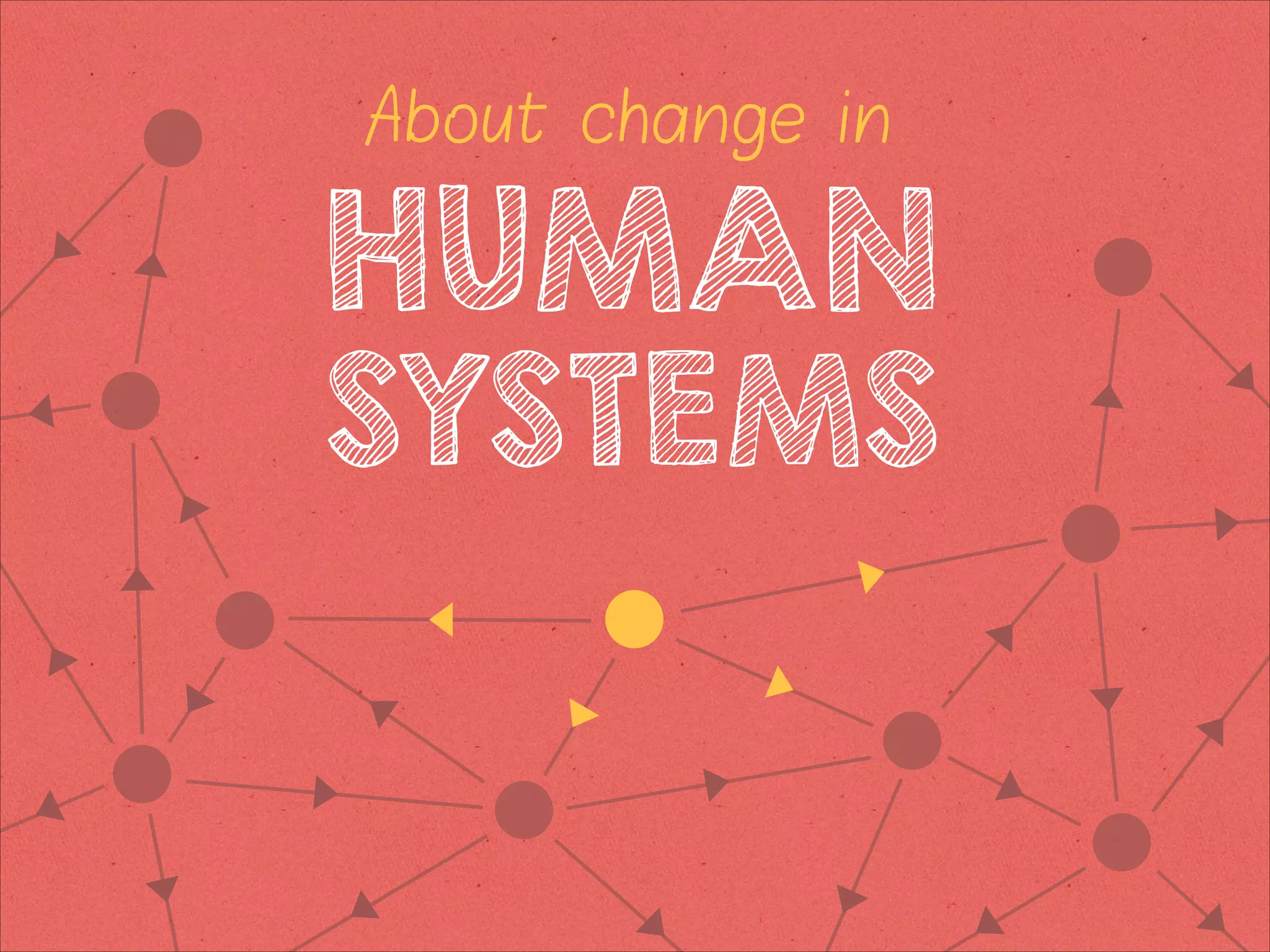 About change in

HUMAN
SYSTEMS

 