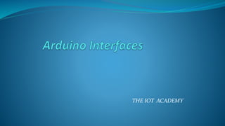THE IOT ACADEMY
 