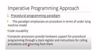 Advanced Programming practices - UNIT 1 .pptx