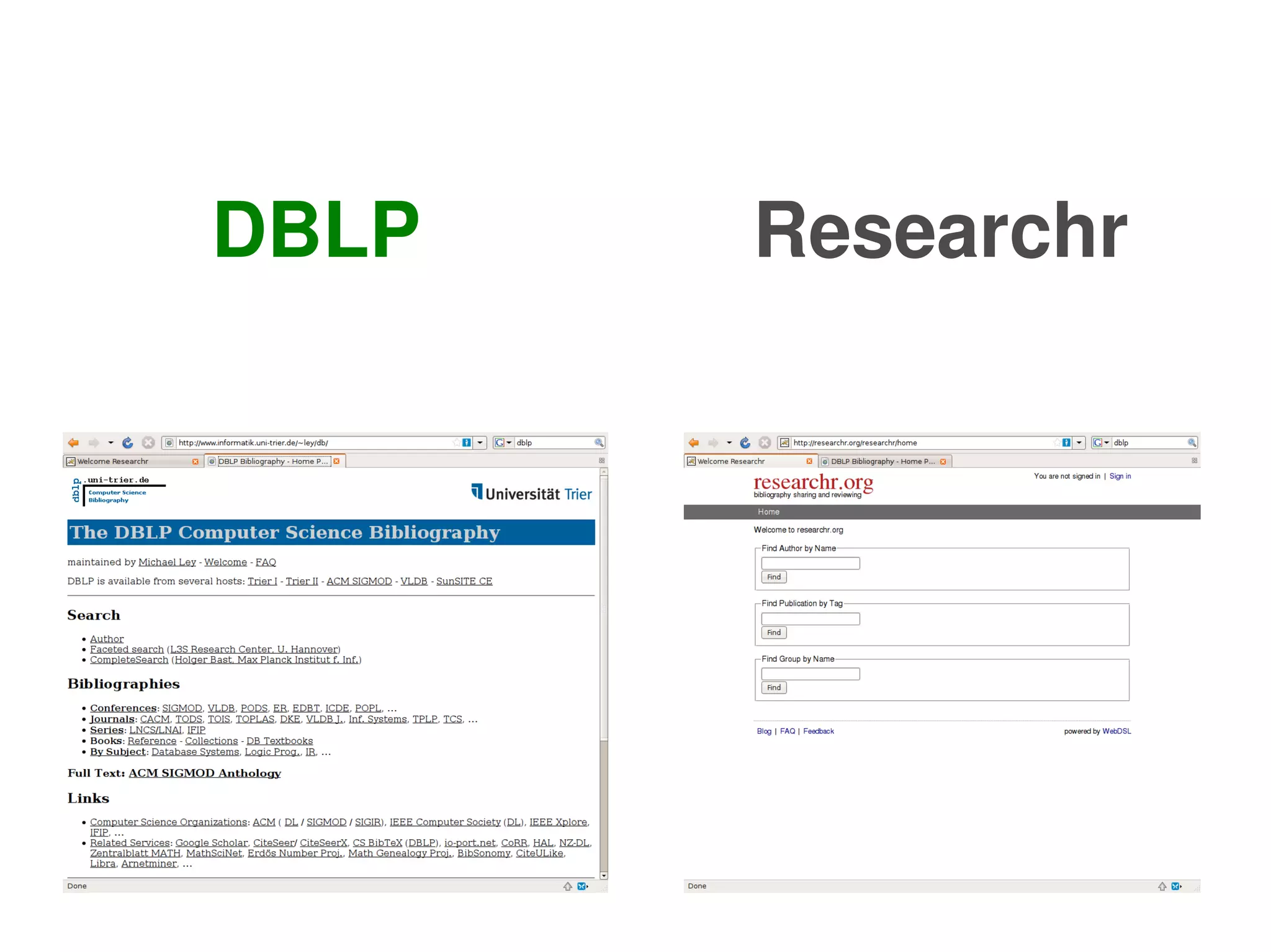 DBLP       Researchr




            
 