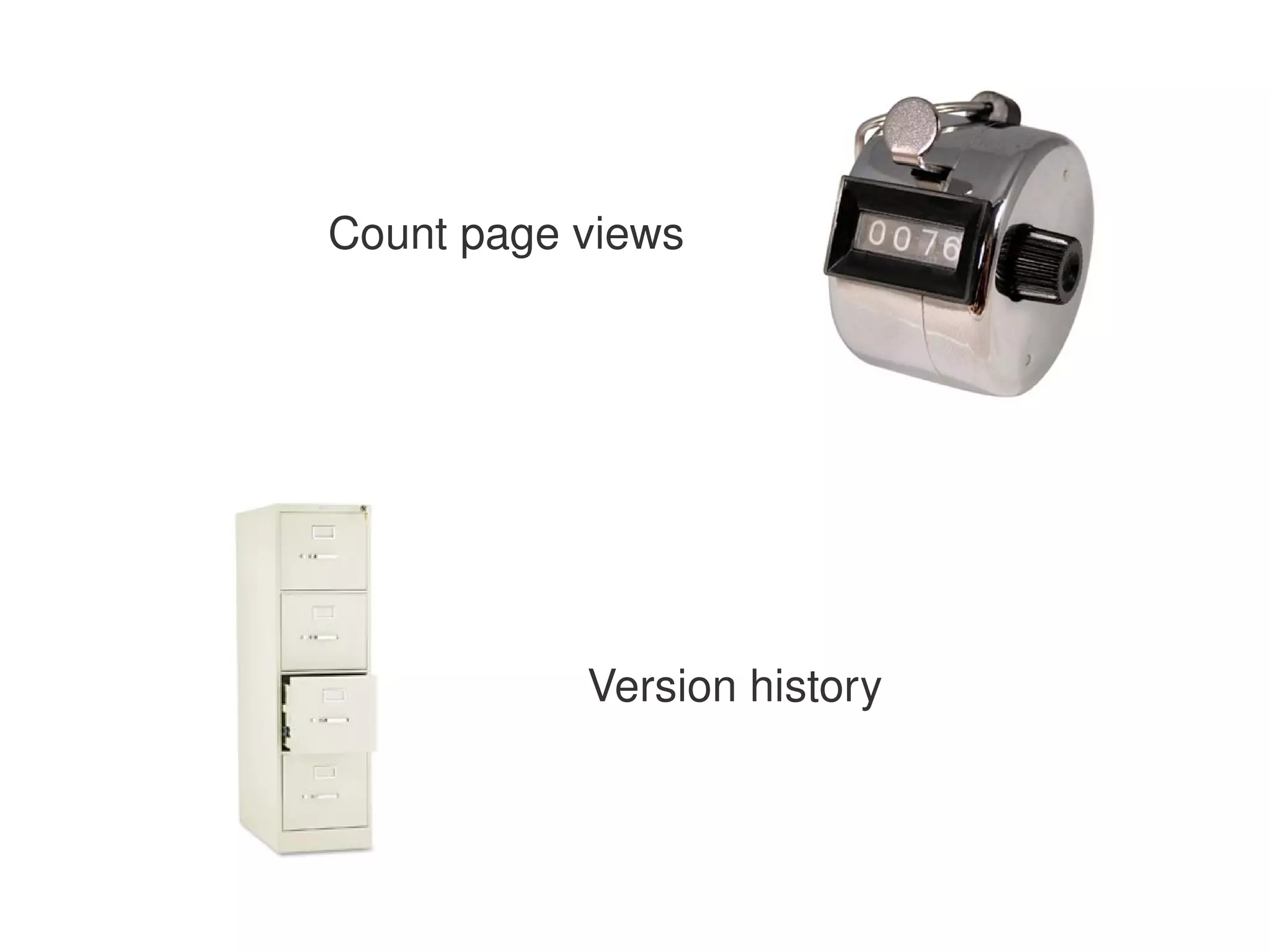 Count page views




               Version history



                  
 