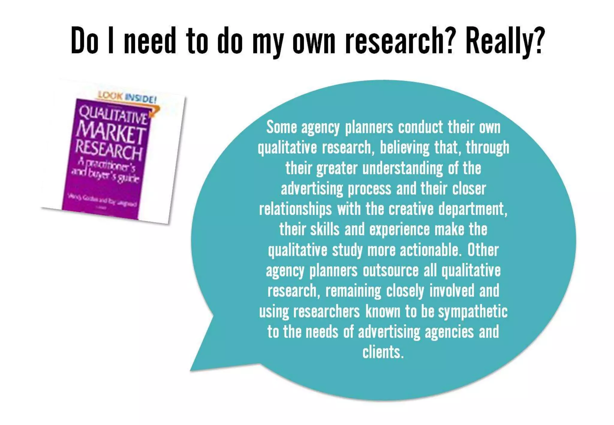 Week 11 lecture market research