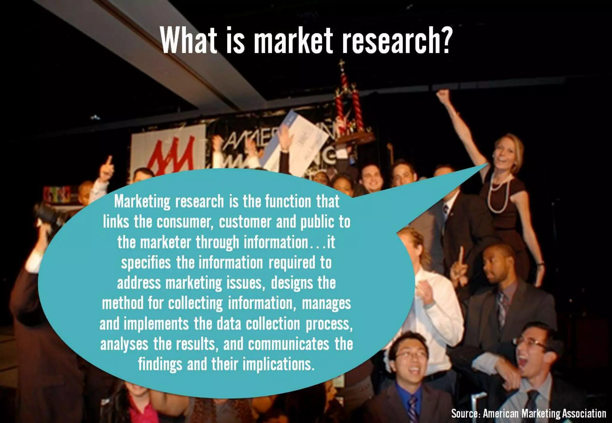 Week 11 lecture market research