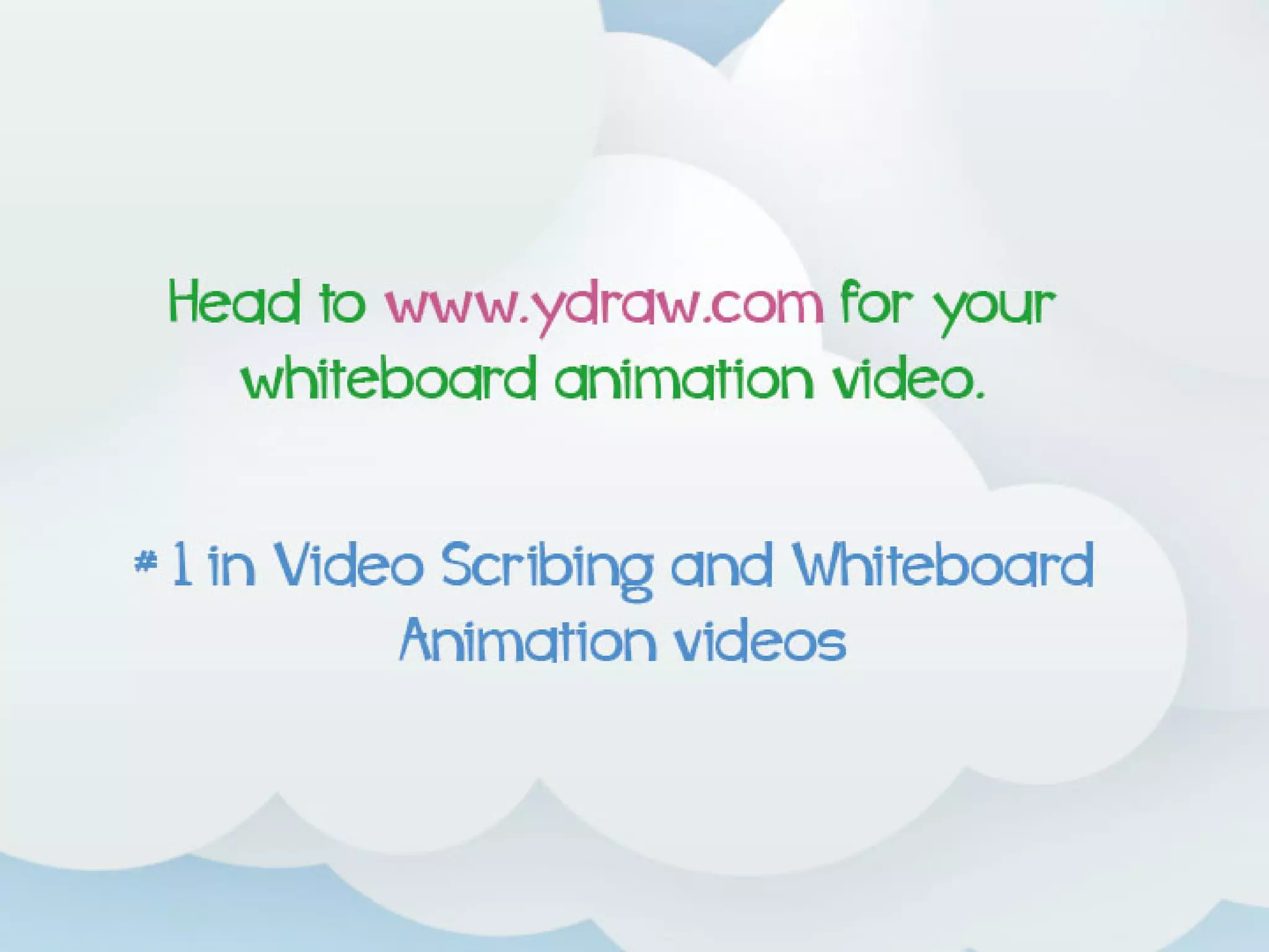 Whiteboard animation presentation