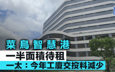 菜鳥智慧港一半面積待租 一太：今年工廈交投料減少