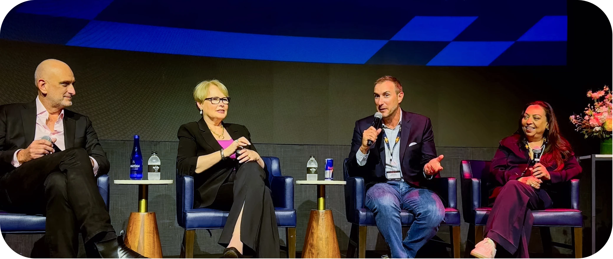 David Faugno, 1Password CEO, speaking at an event.