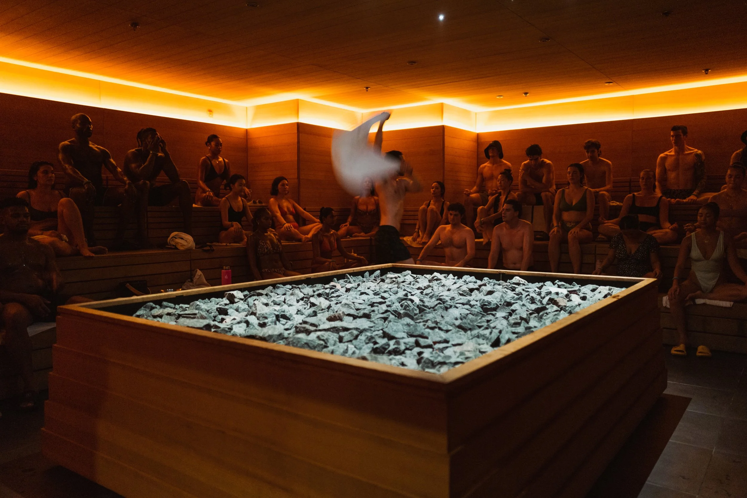 aufguss sauna ritual new york