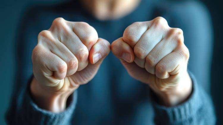 【無意識にこぶしを握りしめている人に】心の波を鎮めてくれる、アメリカ発「カラテチョップ」ツボ押し