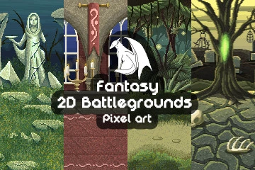 Free Pixel Art Fantasy 2D Battlegrounds Free Pixel Art Fantasy 2D Battlegrounds
