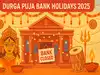 Durga Puja bank holidays 2025: Are banks open or closed today?