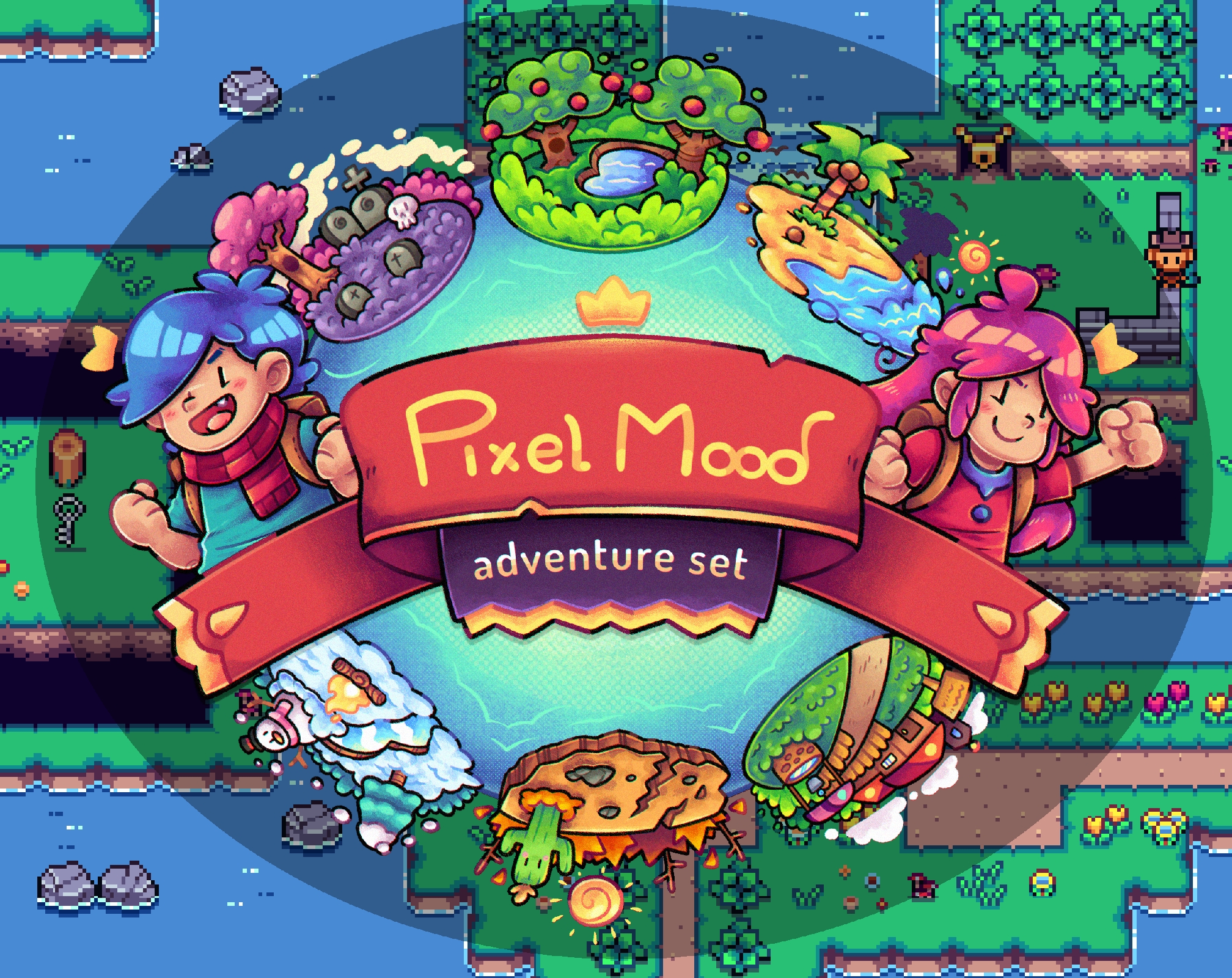 Pixel Mood - Adventure Set Pixel Mood - Adventure Set