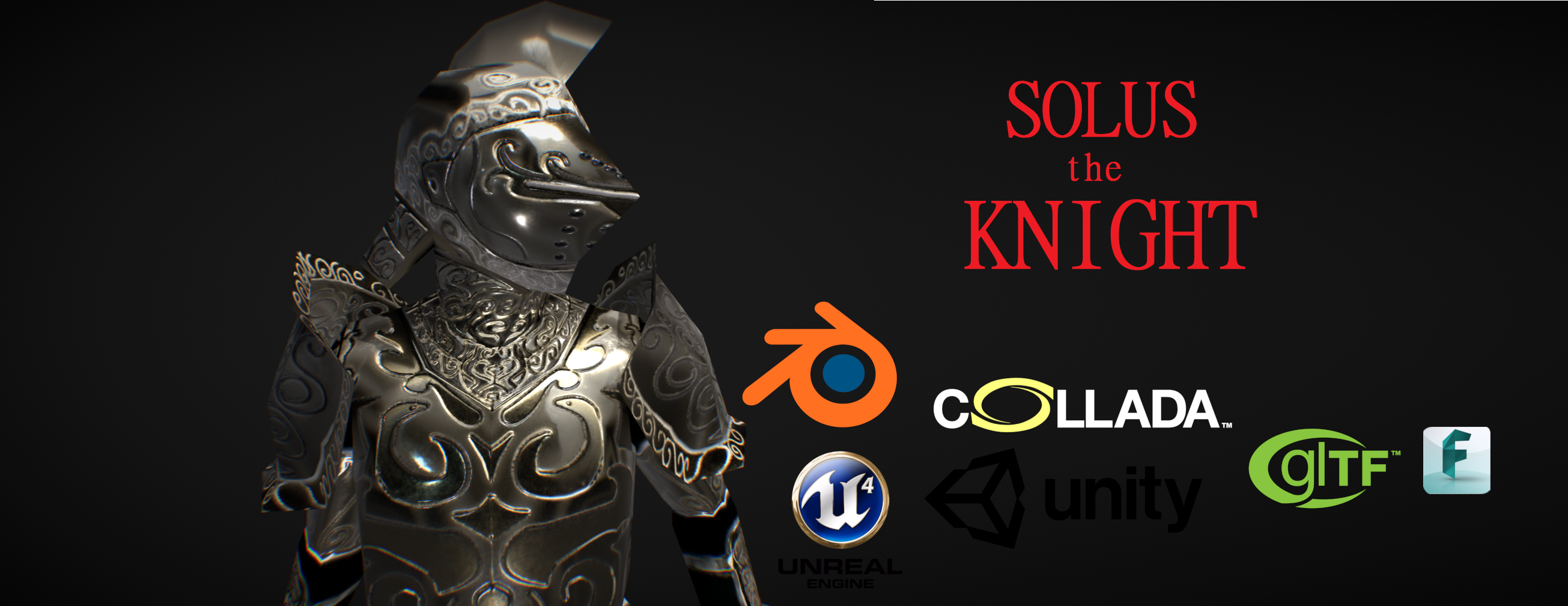 Solus - Low Polygon Animated 3D Knight