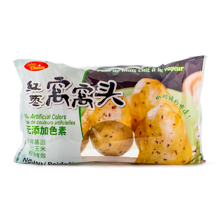 Asian Choice Steamed Corn Bread, Frozen 480 g