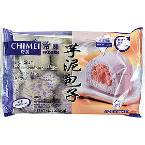 Chimei Frozen Taro Paste Bun-Tray